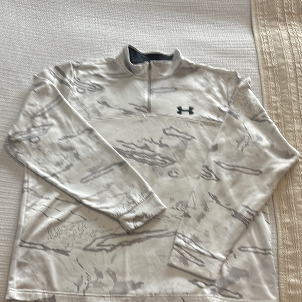 Under Armour Gray Quarter-Zip Pullover